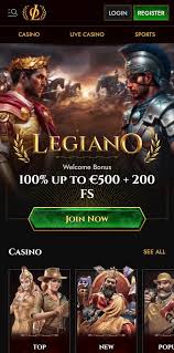 Legiano Casino: Erfahrungsbericht zur Online-Gaming-Plattform